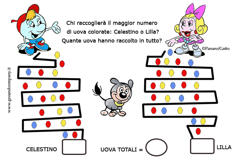 Matematica con Celestino e Lilla