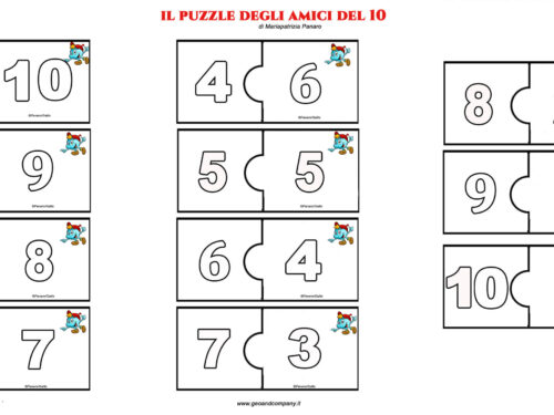 Il puzzle degli amici del 10