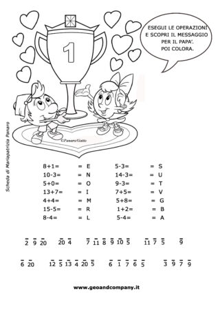 Messaggio segreto –  Festa del papà (prima)