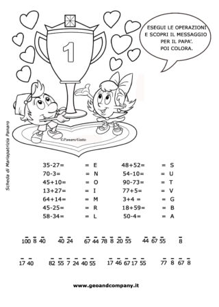 Messaggio segreto – Festa del papà (seconda)