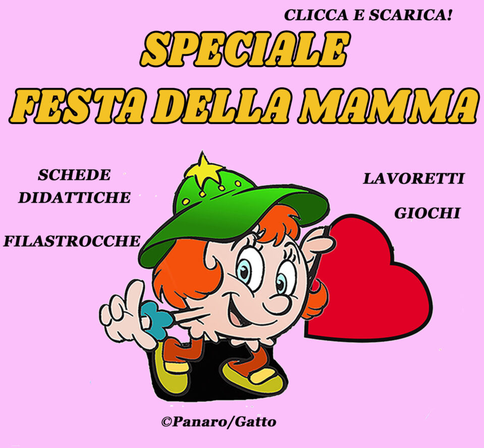 Speciale Festa della Mamma con materiale da scaricare
