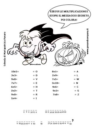 Messaggio segreto di Halloween (terza)